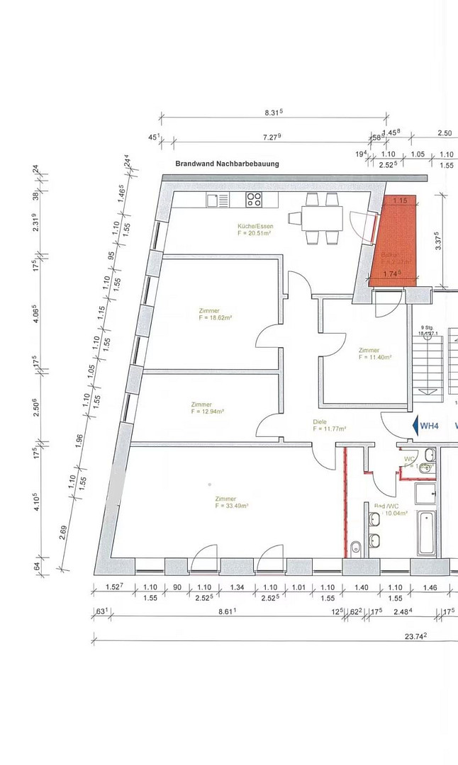 4,5-Zimmer-Wohnung mit 122 m² in Magdeburg-Buckau – Thiemstraße 10, 39104 Magdeburg(Buckau) – Vorschaubild 16