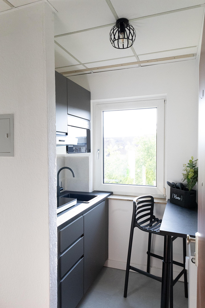 Erstbezug nach Renovierung – möbliertes 1-Zimmer-Apartment mit Stellplatz – 76135 Karlsruhe(Weststadt) – Vorschaubild 7