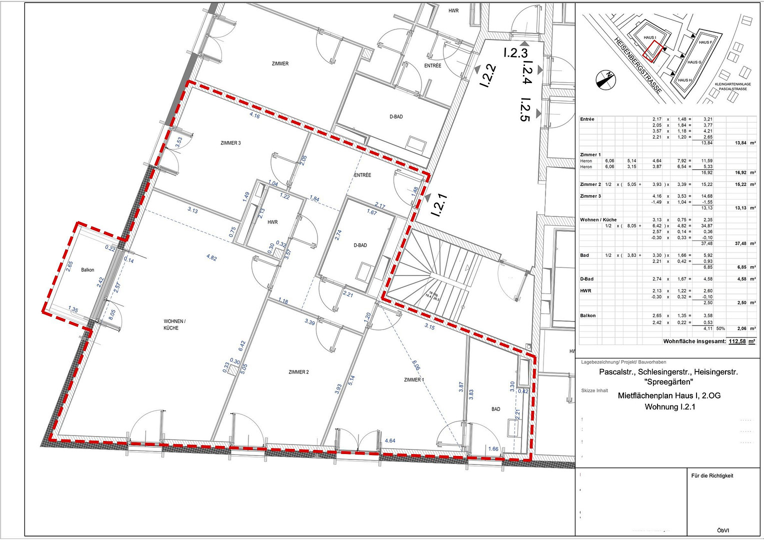 BEZUGSFREI= SPREENÄHE= HEISENBERGSTR. 3 = HÖCHSTE QUALITÄT = 4 ZIMMER =BJ 2022=BALKON = 2. OG = LIFT – Heisenbergstraße 3, 10587 Berlin(Charlottenburg) – Vorschaubild 32