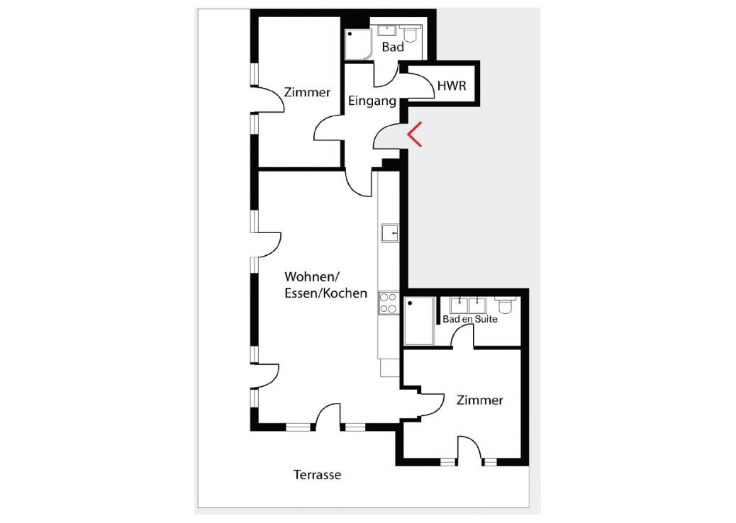 Dachgeschosswohnung mit Penthouse-Feeling – Berlin(Wittenau) – Vorschaubild 14