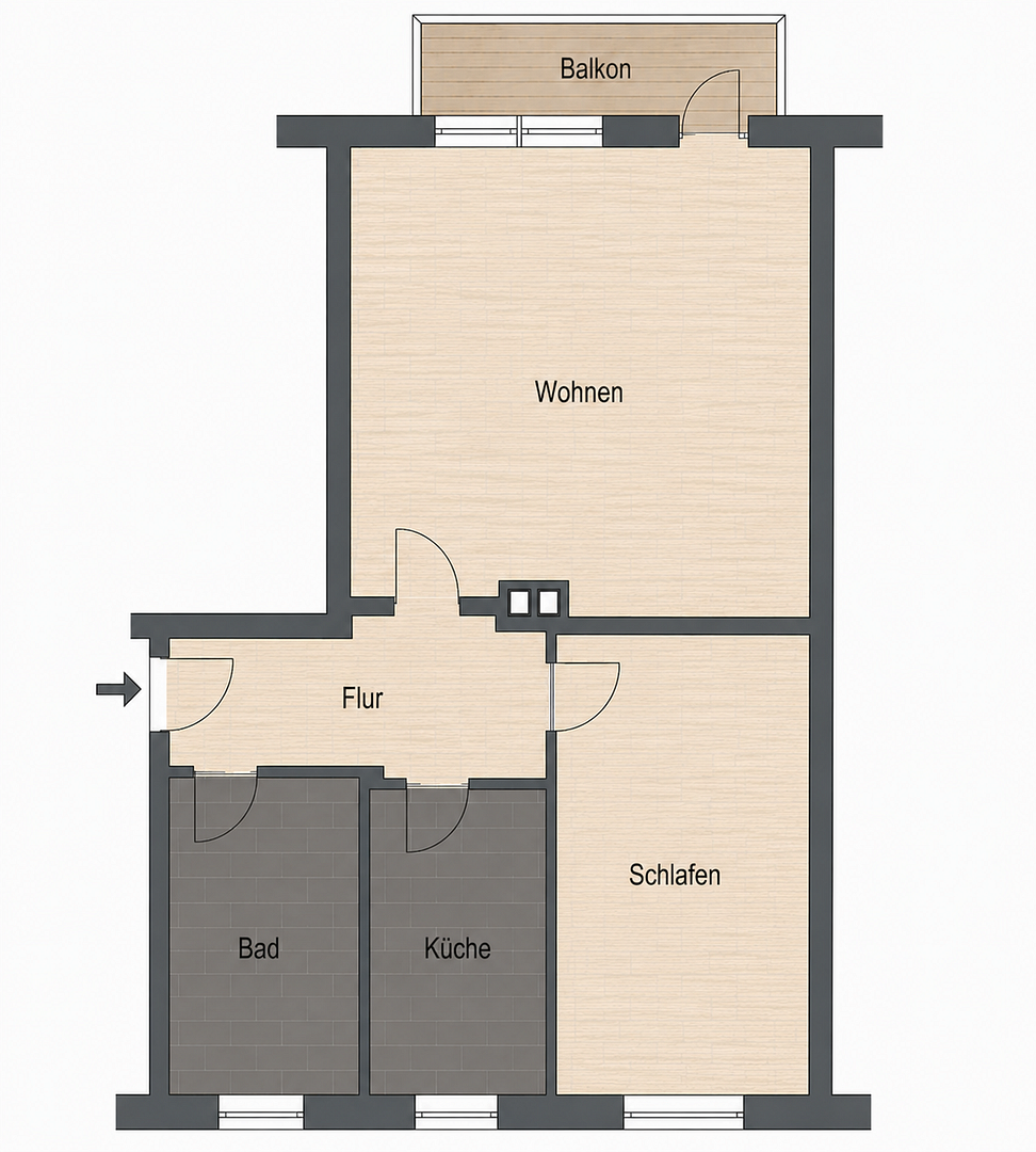 2-Zimmer-Wohnung in Berlin-Lichtenrade – ideal für Eigennutzer und Kapitalanleger – Simpsonweg 1, 12305 Berlin(Lichtenrade) – Vorschaubild 17