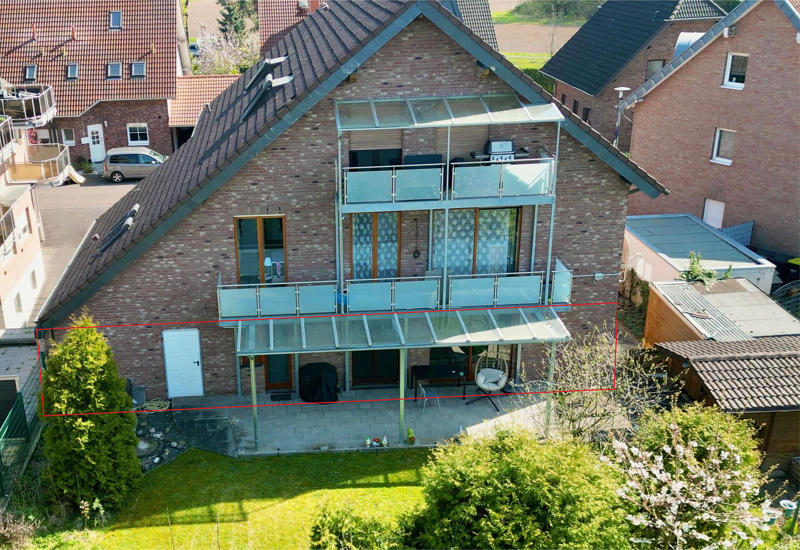 Barrierefreie Erdgeschosswohnung mit großem Garten & Terrasse in Wesseling-Keldenich