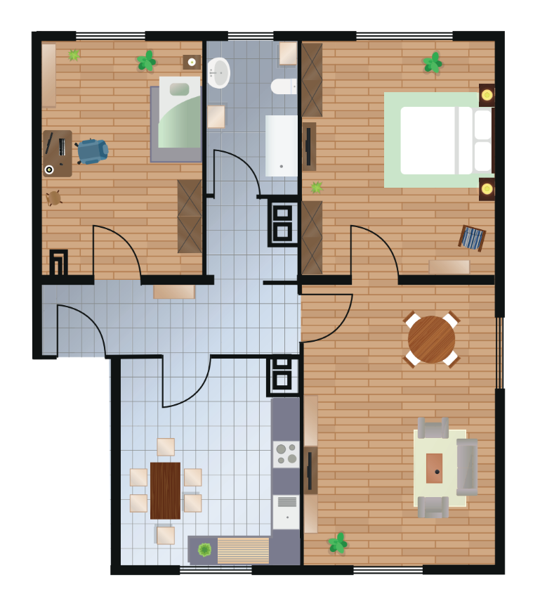 helle, moderne & gutaufgeteilte 3 Zimmerwohnung zu vermieten – Feuerbachstraße 20, 67659 Kaiserslautern – Vorschaubild 8