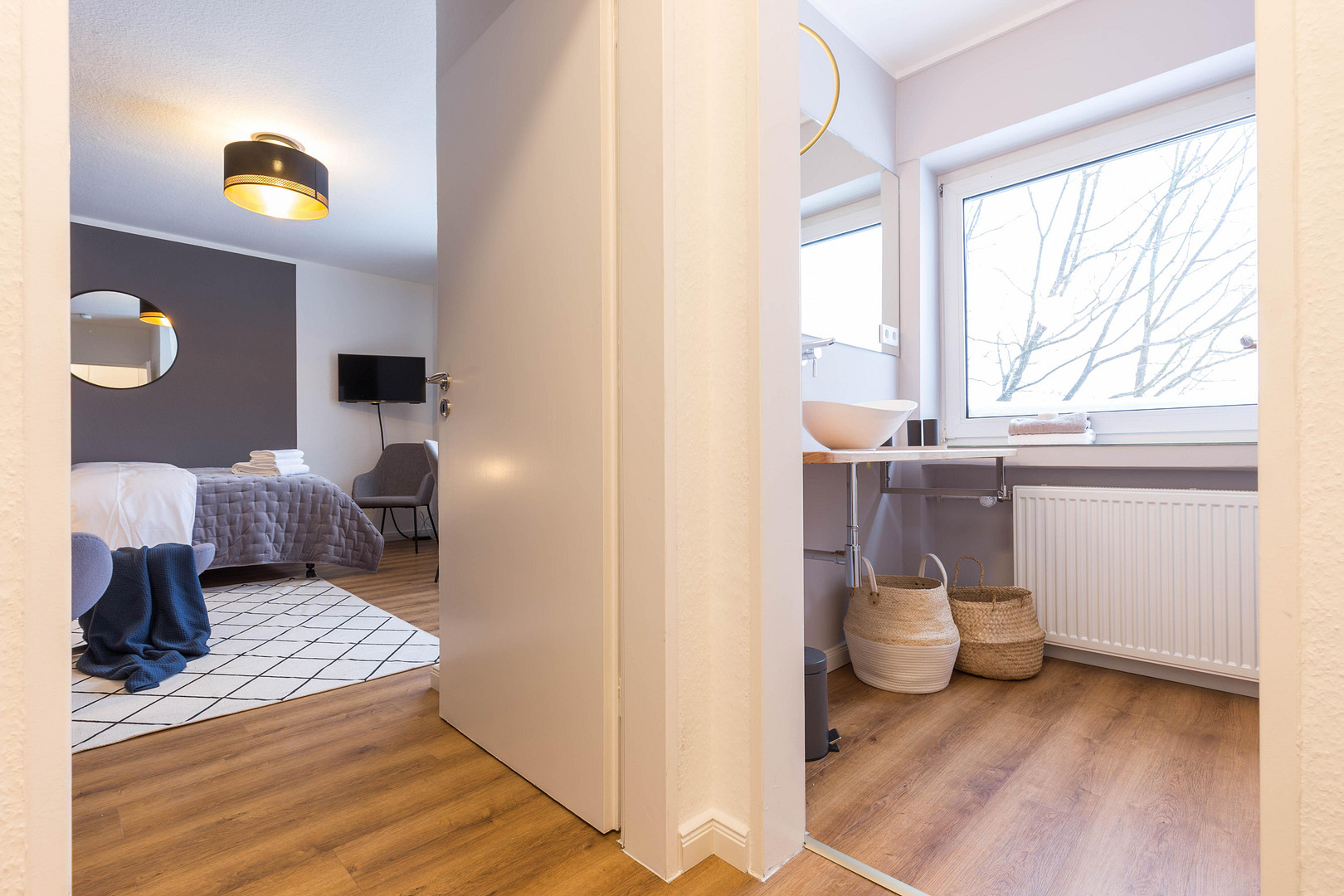 Sorgenfrei das nächste Kapitel aufschlagen – Vollmöbliertes 1-Zimmer-Apartment im MS-Kreuzviertel – 48159 Münster(Mitte) – Vorschaubild 7