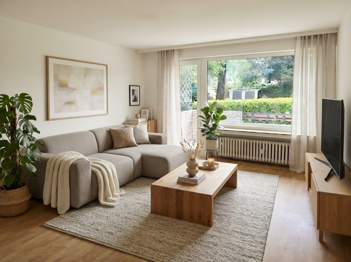 Wohntraum in Hilden! Modernisierte 3 Zimmer EG Wohnung mit Balkon, Gartennutzung und Stellplatz – 40721 Hilden – Vorschaubild 3