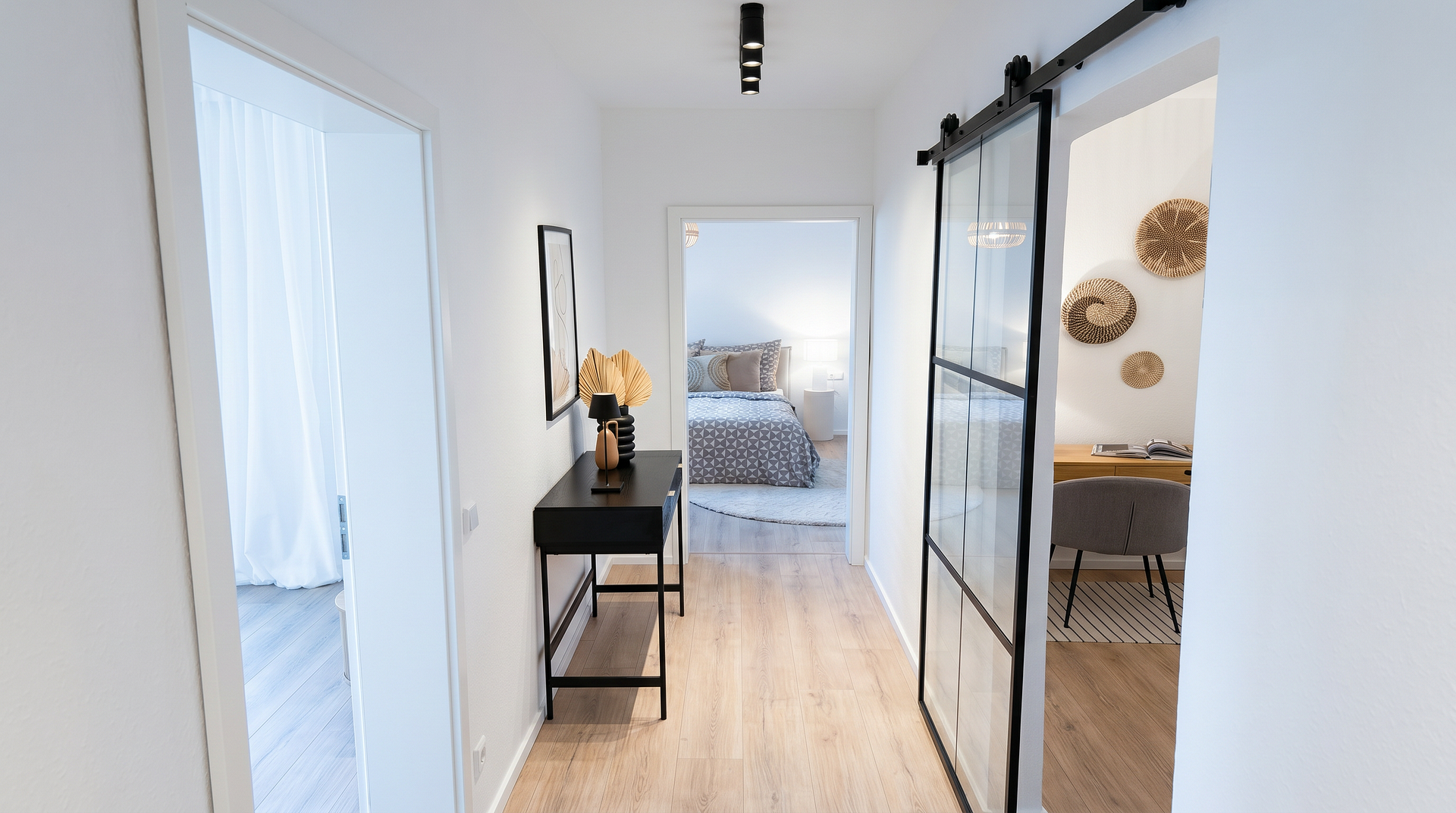 Einziehen anstatt renovieren: Frisch modernisierte 2-Zimmer-Wohnung mit Panorama-Blick – 97422 Schweinfurt – Vorschaubild 12
