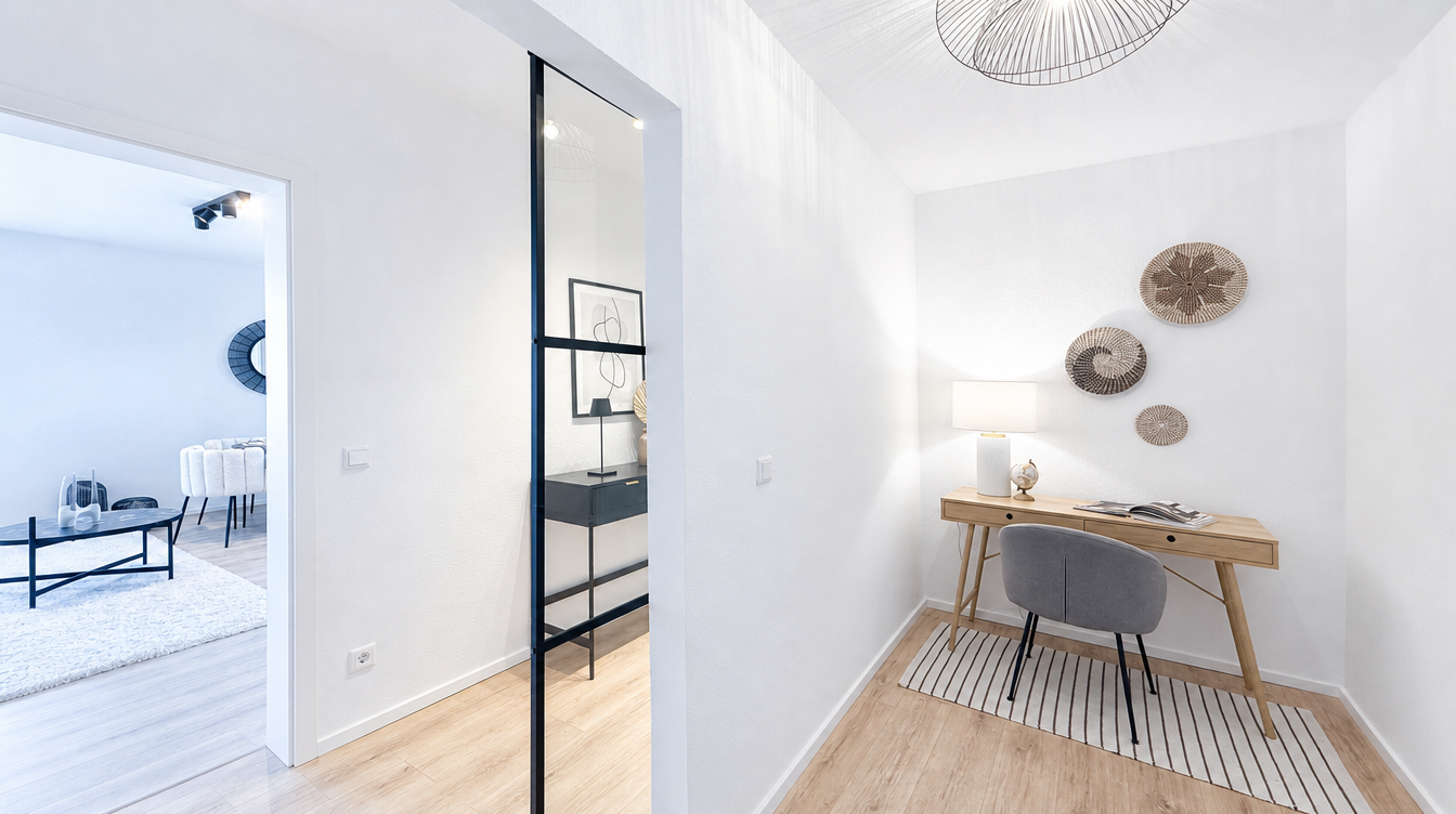 Einziehen anstatt renovieren: Frisch modernisierte 2-Zimmer-Wohnung mit Panorama-Blick – 97422 Schweinfurt – Vorschaubild 5