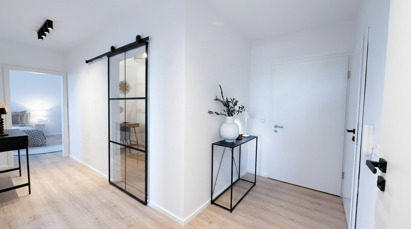 Einziehen anstatt renovieren: Frisch modernisierte 2-Zimmer-Wohnung mit Panorama-Blick – 97422 Schweinfurt – Vorschaubild 11