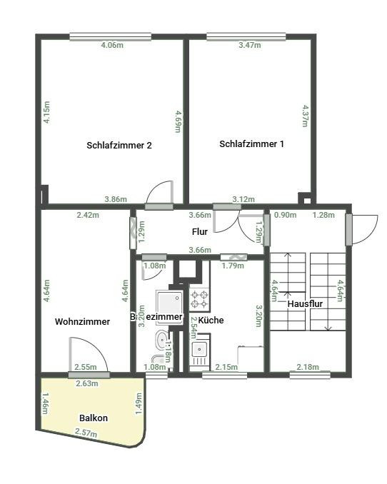 3-ZKB Göttingstr. in Hildesheim – Göttingstr, 31139 Hildesheim – Vorschaubild 6