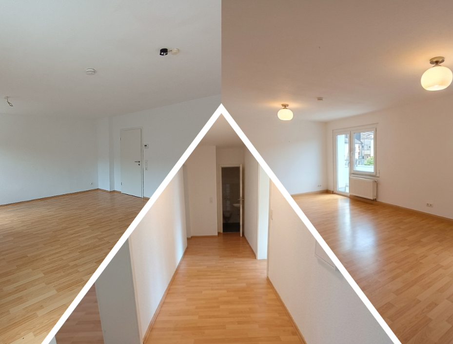 3 Zimmer Wohnung (102m²) mit Balkon und Ankleideraum - im Klinikviertel - energetisch saniert
