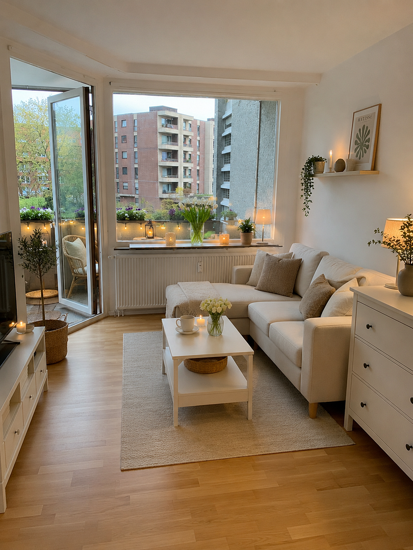 zentral gelegenes 1 Zimmer Appartement mit Balkon, möbliert in Aachen