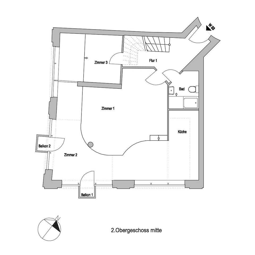 Potsdamer Platz – Lichte Maisonette am Park: Bezugsfrei, Provisionsfrei! – 10963 Berlin(Kreuzberg) – Vorschaubild 23
