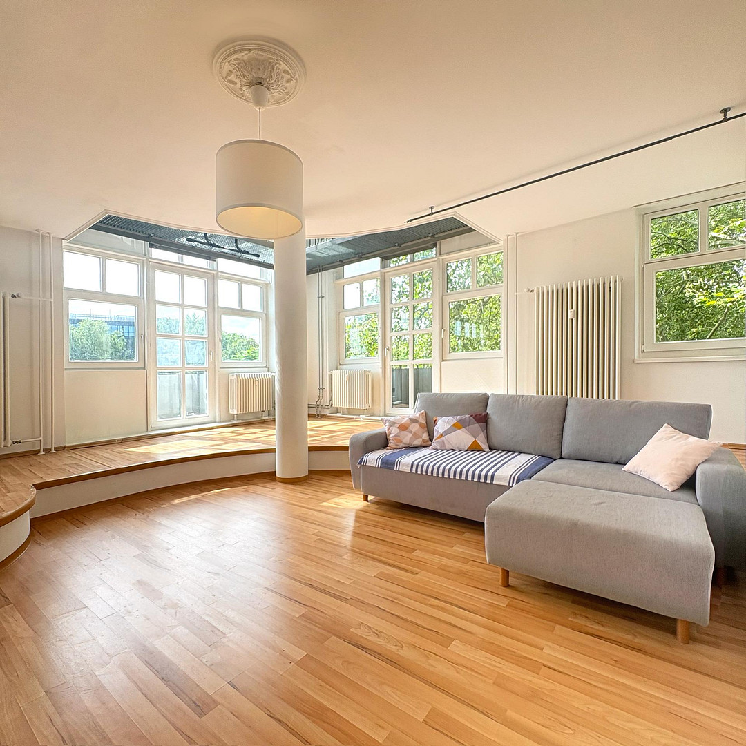 Potsdamer Platz – Lichte Maisonette am Park: Bezugsfrei, Provisionsfrei!
