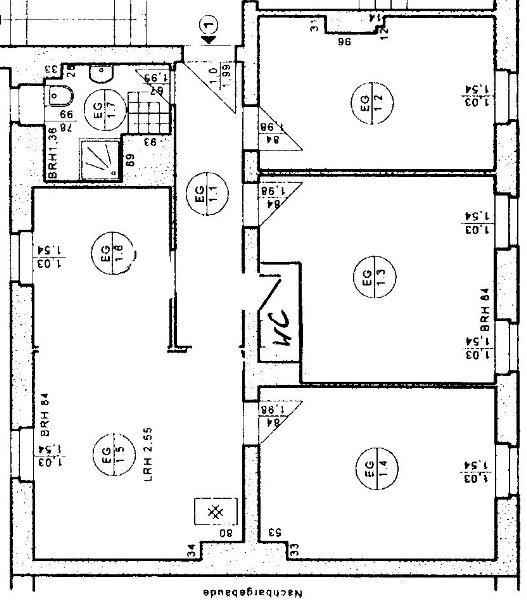 4 helle Zimmer | 87,9 m² | Offene Wohnküche + Gäste-WC – Bernburger Straße 16, 6842 Dessau-Roßlau(Dessau) – Vorschaubild 13