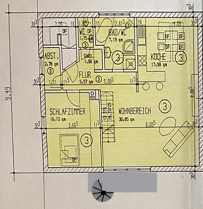Großzügige teilmöblierte Loft-/ Galerie-Wohnung in Regensburg West – 93049 Regensburg(Westenviertel) – Vorschaubild 7