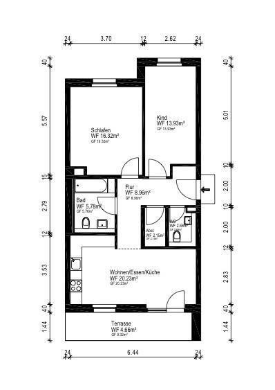 Exklusive neuwertige 3-Zimmer-Wohnung mit schönem Balkon von PRIVAT! – Torfstecherweg 54, 21147 Hamburg(Neugraben-Fischbek) – Vorschaubild 34