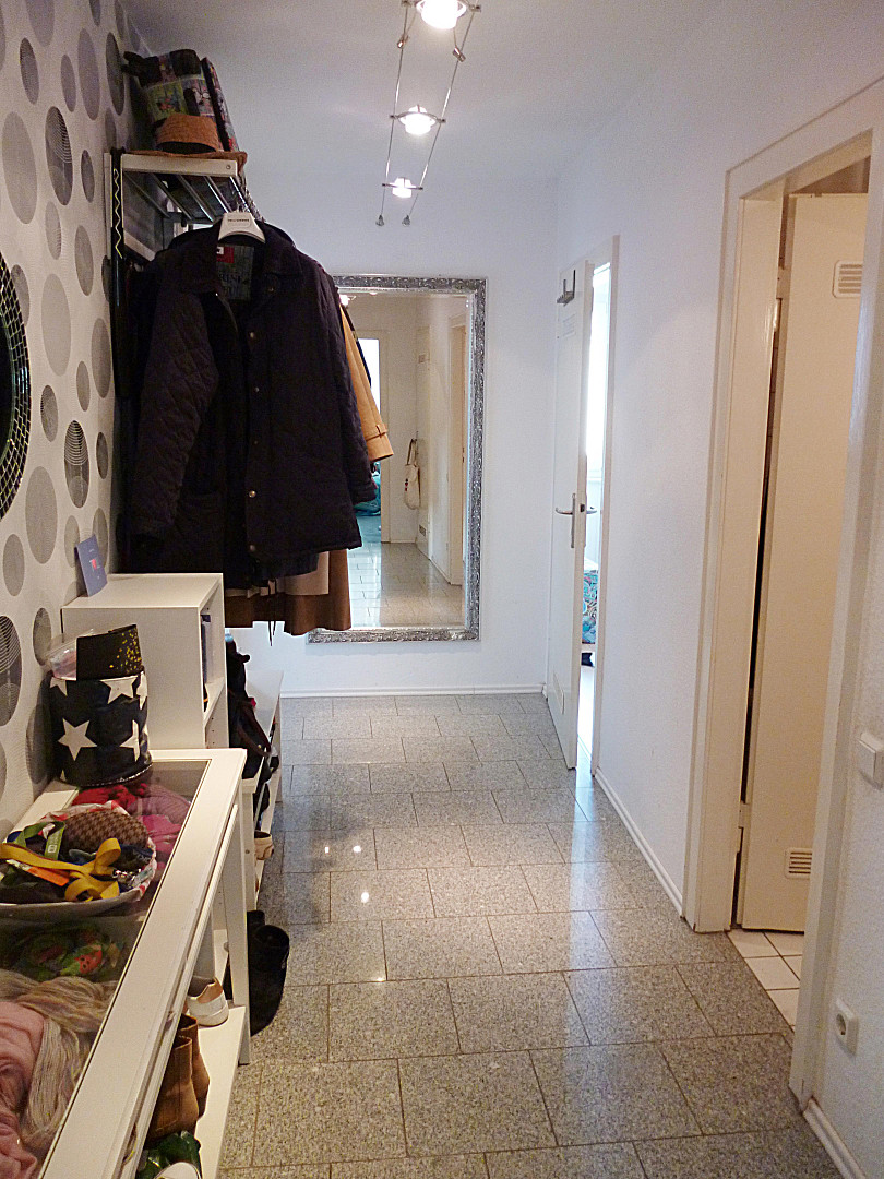 Schöne optimal geschnittene Dreizimmerwohnung, 76 qm, in Düsseldorf Flingern-Nord.
