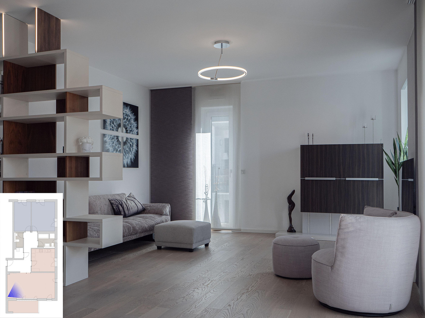 Provisionsfrei: Lichtdurchflutete 3-bis 4-Zimmer-Premiumwohnung (Bj. 2017) mit TG-Stellplatz – 63067 Offenbach am Main – Vorschaubild 4