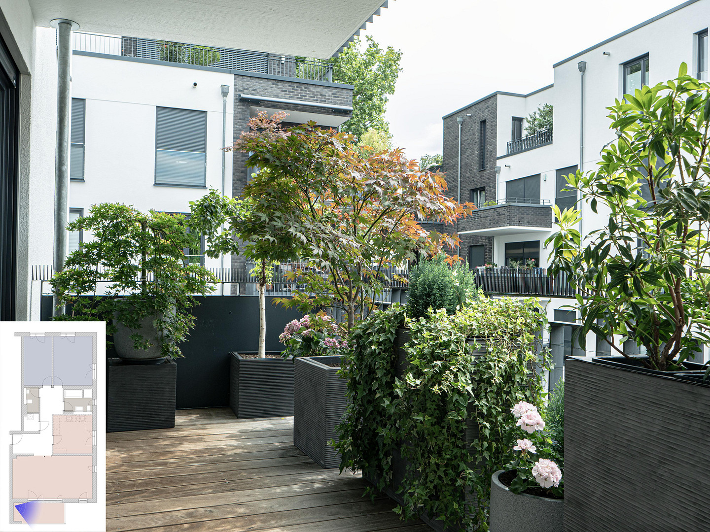 Provisionsfrei: Lichtdurchflutete 3-bis 4-Zimmer-Premiumwohnung (Bj. 2017) mit TG-Stellplatz – 63067 Offenbach am Main – Vorschaubild 6