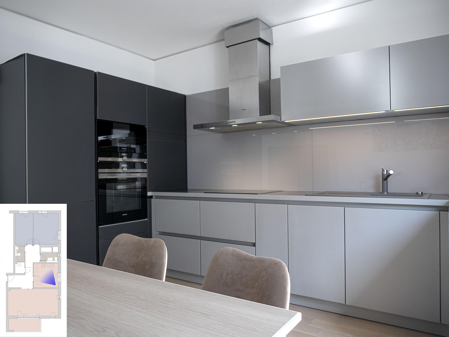 Provisionsfrei: Lichtdurchflutete 3-bis 4-Zimmer-Premiumwohnung (Bj. 2017) mit TG-Stellplatz – 63067 Offenbach am Main – Vorschaubild 8