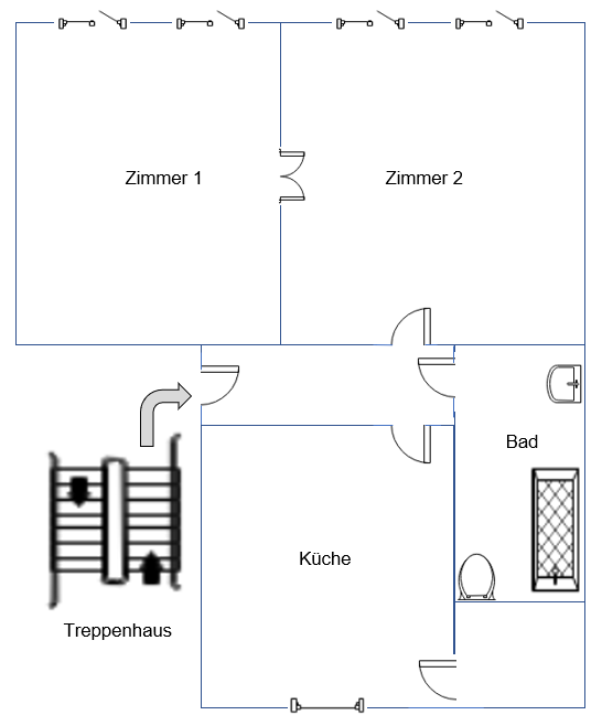 2,5 Zimmerwohnung in Berlin Johannisthal – 12487 Berlin(Johannisthal) – Vorschaubild 6