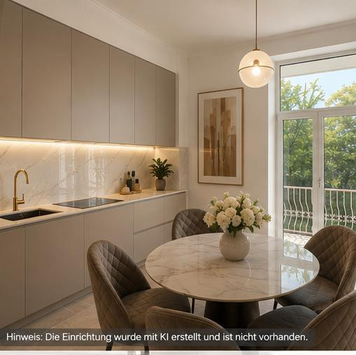 Bremen-Schwachhausen | Exklusive 4-Zimmer-Altbauwohnung, 105 m², 2 Balkone, provisionsfrei – Albersstraße 10, 28209 Bremen(Schwachhausen) – Vorschaubild 2