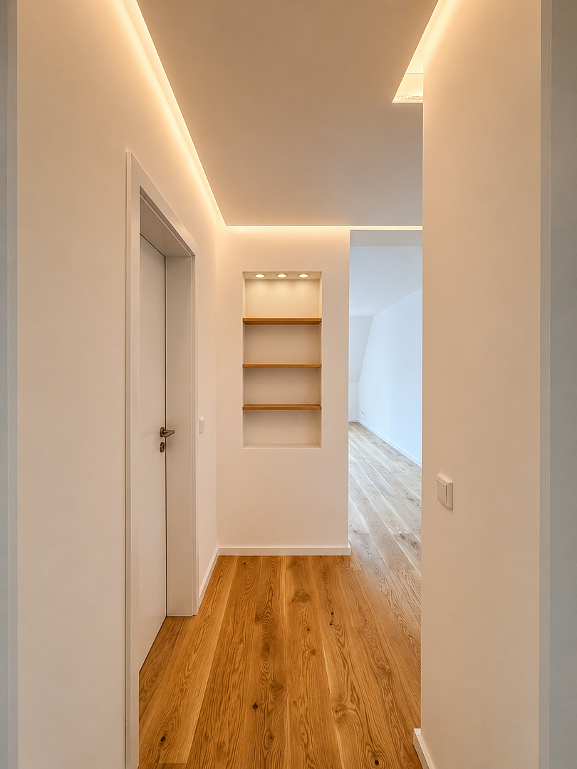 Stilvoll saniertes Dachgeschoss mit Rundbogen-Gauben und Balkon in Kirchrode – 30559 Hannover(Kirchrode) – Vorschaubild 6