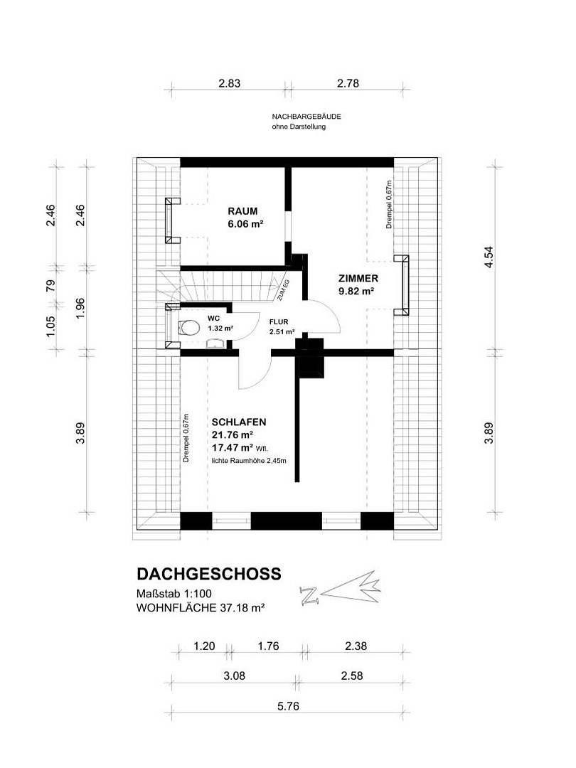 Modernisierte Doppelhaushälfte mit Sonnenterrasse – provisionsfrei – Teutoburger-Wald-Str. 3, 28307 Bremen(Hemelingen) – Vorschaubild 17