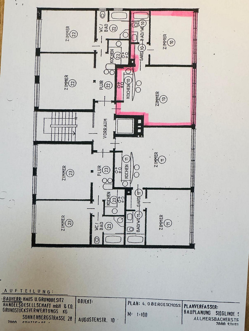 Provisionfrei: Bezugsfreie, helle 2-Zimmer-Wohnung mit Aufzug in begehrter Lage Stuttgart-West – 70178 Stuttgart(West) – Vorschaubild 10