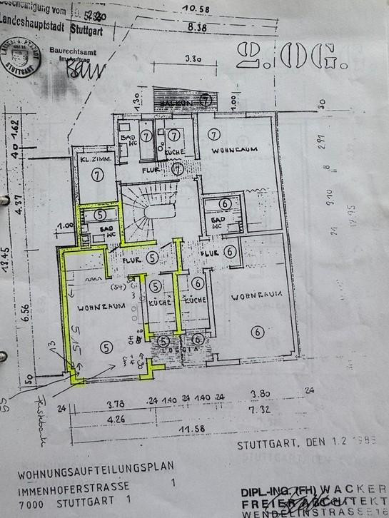 Provisionsfrei: Möbliertes Apartment mit Loggia im Heusteigviertel – Immenhofer Straße 1, 70180 Stuttgart(Süd) – Vorschaubild 18