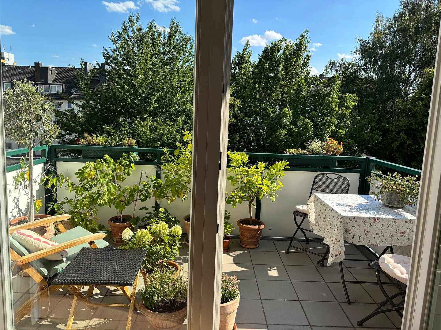 1A Lage- freie Wohnung mit EBK im Vorderen Westen m. Balkon + Garten / 3 ZKB Herkulesstr - Privat