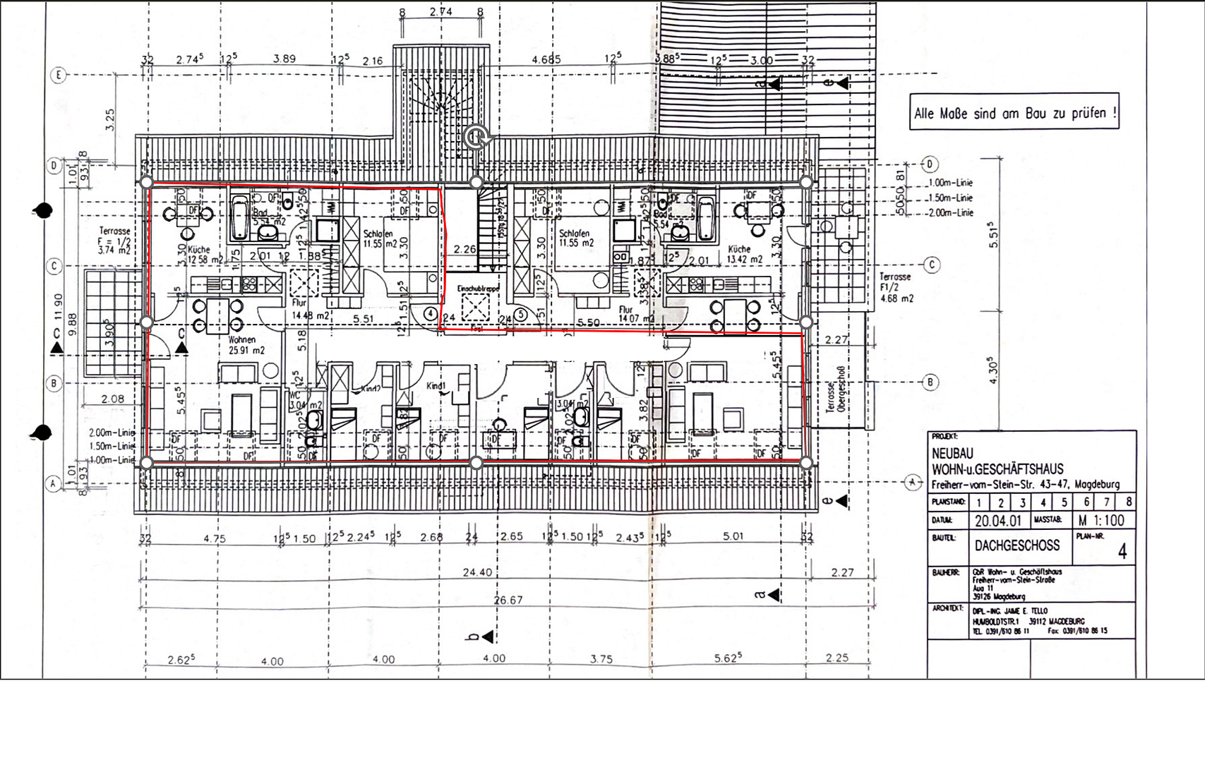Familien-Maisonette in Stadtfeld Ost: 160 m², 5,5 Zimmer, Balkon & 2 Bäder – Sickingenstraße 5, 39108 Magdeburg(Stadtfeld) – Vorschaubild 23