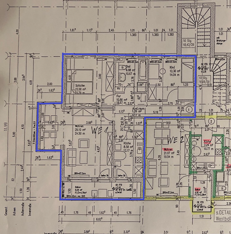 Stilvolle 3-Zimmer-Wohnung mit großem Westbalkon in Stadtfeld Ost – Sickingenstraße 5, 39108 Magdeburg(Stadtfeld) – Vorschaubild 9
