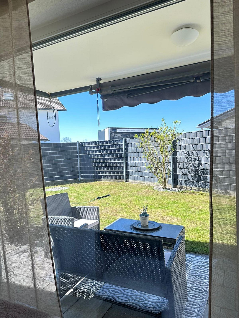 PROVISIONSFREIE moderne 2 Zimmer Erdgeschosswohnung mit Garten, 2 Terrassen & eigener Garage – 87471 Weidach – Vorschaubild 2