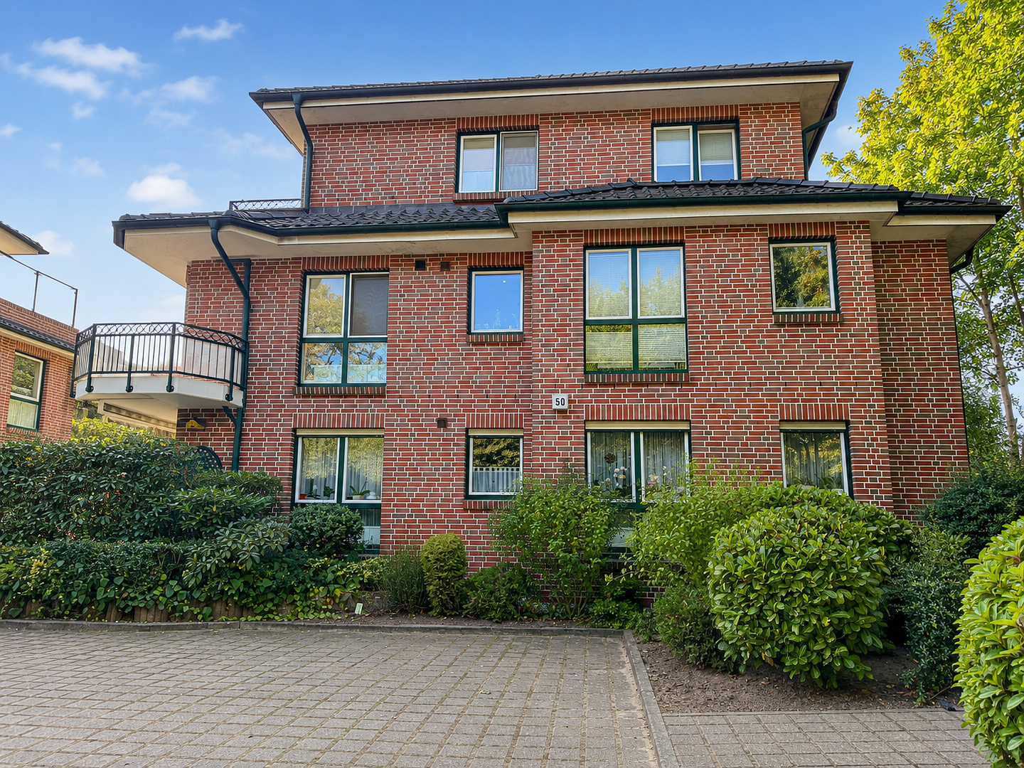 Wohnen am Stadtpark: Moderne 3-Zimmer-Wohnung mit Balkon – Theodor-Storm-Straße, 22844 Norderstedt(Harksheide) – Vorschaubild 2