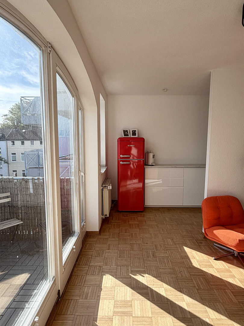 Bezugsfrei in Flingern: 1-Zimmer-Wohnung mit Balkon, Keller und Tiefgarage – Rosmarinstr. 22, 40235 Düsseldorf(Flingern) – Vorschaubild 9