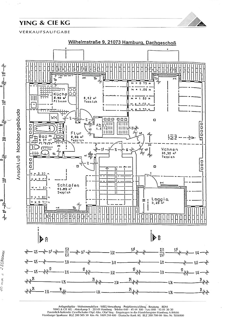Ruhige Dachgeschosswohnung über den Dächern von Harburg – Wilhelmstraße 9, 21073 Hamburg(Harburg) – Vorschaubild 15