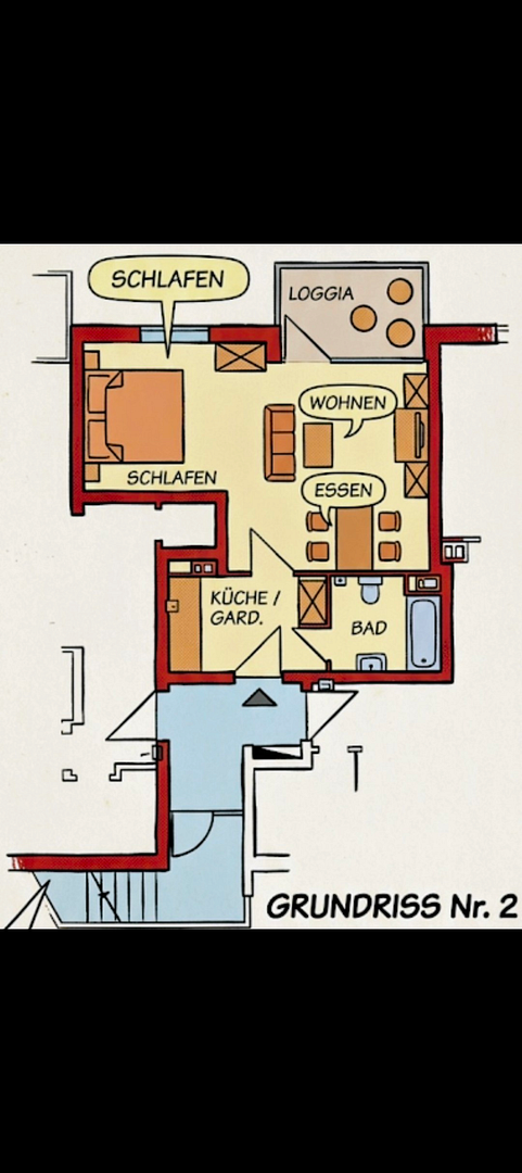 ​Helle 1-Zimmer-Wohnung mit Balkon nahe Altstadt Buxtehude – Gebrüder-Grimm-Weg 1, 21614 Buxtehude – Vorschaubild 4