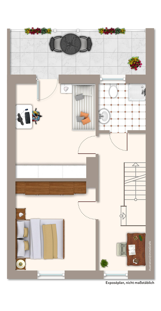 Reihenendhaus mit Balkon und Garage in beliebter Lage ! – Liebensteiner Straße 2, 28205 Bremen(Östliche Vorstadt) – Vorschaubild 20