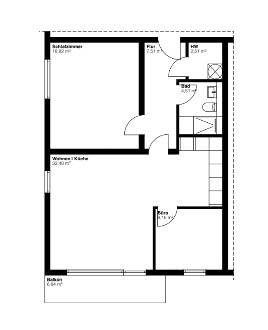Frisch saniert & bezugsbereit: Helle 3 Zimmer mit Balkon in Wiesbaden-Biebrich – 65203 Wiesbaden – Vorschaubild 7