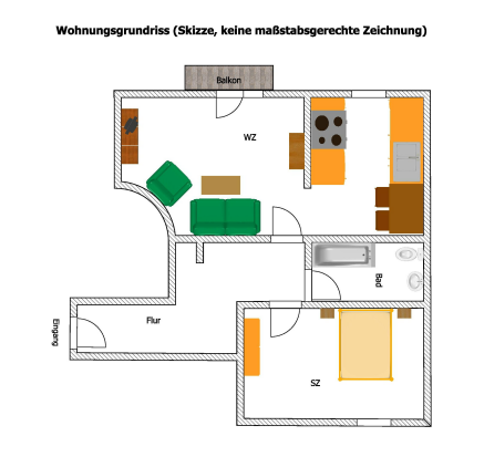 Traumhafte 2-Zimmer Ferienwohnung "Arielle" am Stettiner Haff sucht einen neuen Eigentümer – Zum Strand 2, 17373 Ueckermünde – Vorschaubild 7