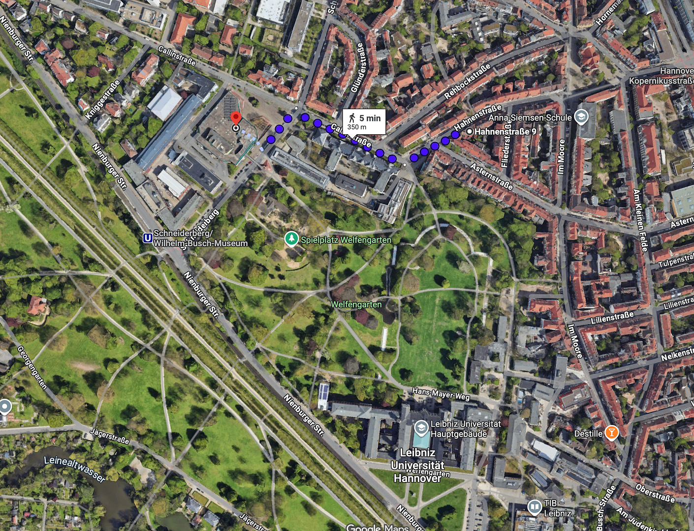 2-Zimmer Altbauwohnung an der Leibnitz Uni und Welfengarten / inklusive Küche – Hahnenstraße 9, 30167 Hannover(Nordstadt) – Vorschaubild 7