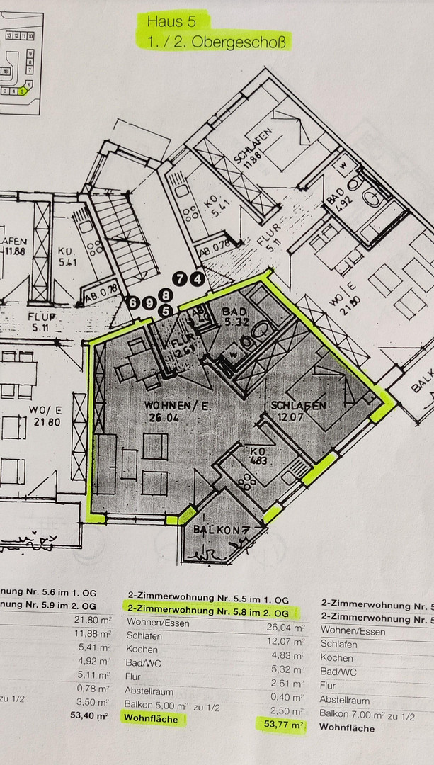 Sonnige 2-Zi-Wohnung in Leipzig-Lindenthal im Grünen – 4158 Leipzig-Lindenthal(Lindenthal) – Vorschaubild 9