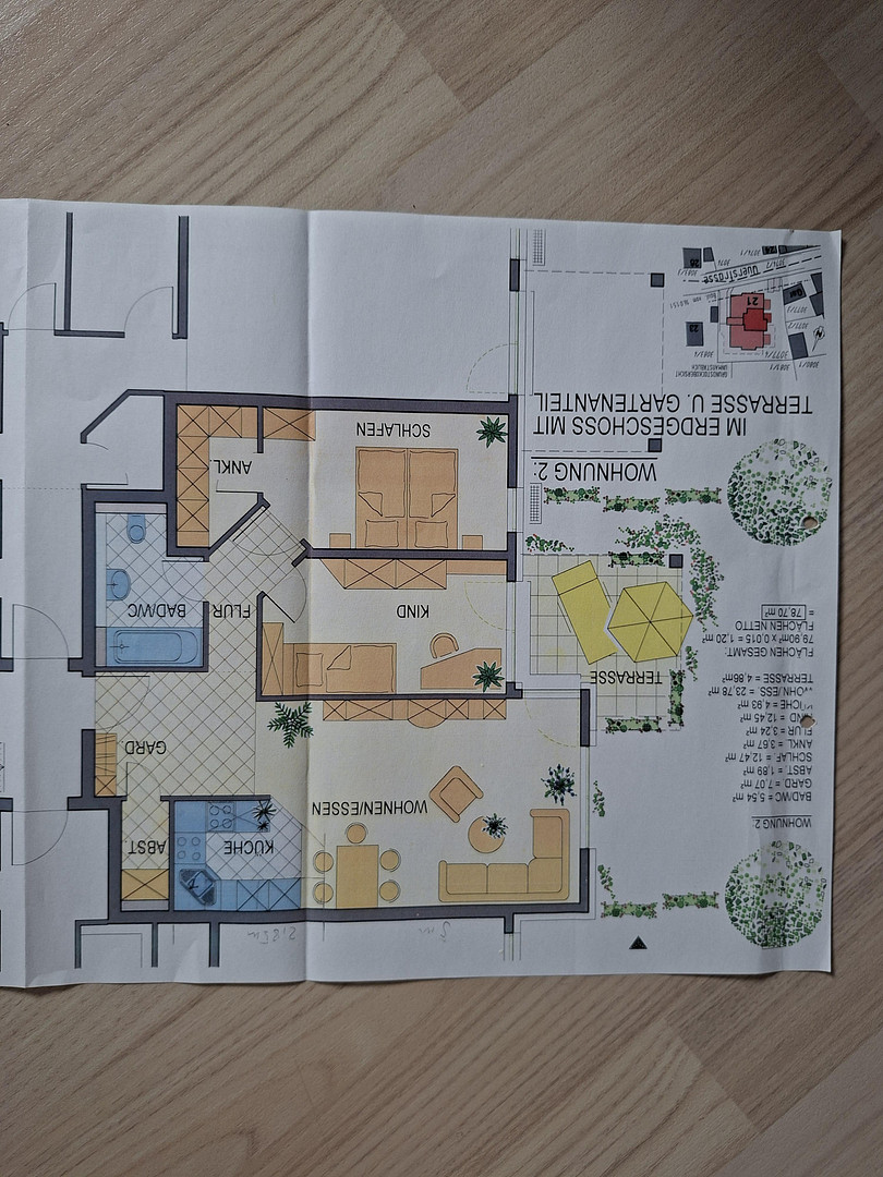 Eigentumswohnung mit Terrasse, Garten und Tiefgaragenstellplatz – 71083 Herrenberg-Gültstein(Gültstein) – Vorschaubild 9