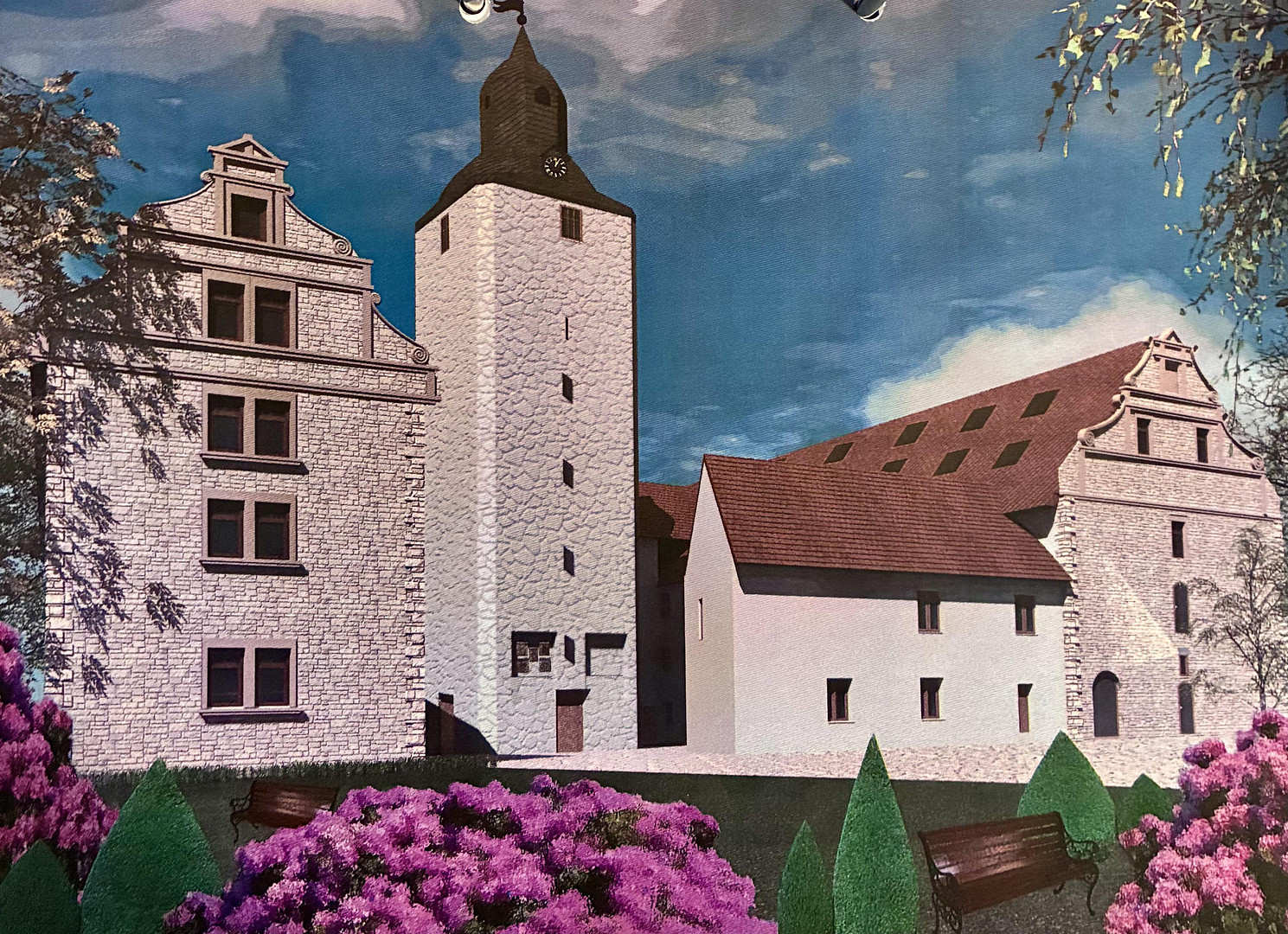 Schloss. Historische Perle aus dem 14. Jahrhundert sehr gut erhalten. Südwestlich MD – 39116 Magdeburg(Ottersleben) – Vorschaubild 12