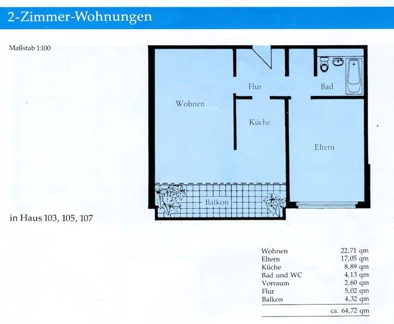 Über den Dächern Frankfurts: 2-Zimmer-Wohnung im 15. OG mit Skylineblick & Balkon – 60435 Frankfurt am Main(Eckenheim) – Vorschaubild 15