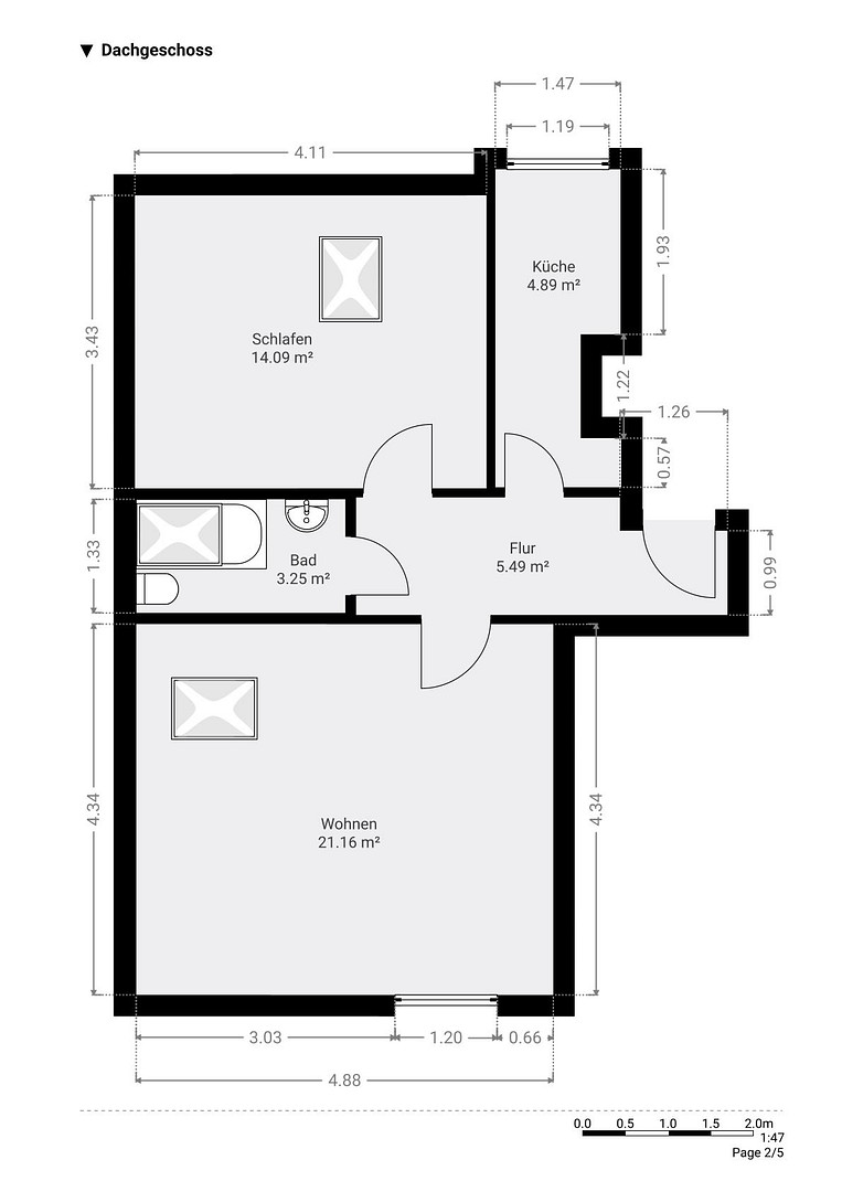 Solide Kapitalanlage in Frankfurt | vermietet | TG-Stellplatz inklusive – 60433 Frankfurt am Main(Dornbusch) – Vorschaubild 20