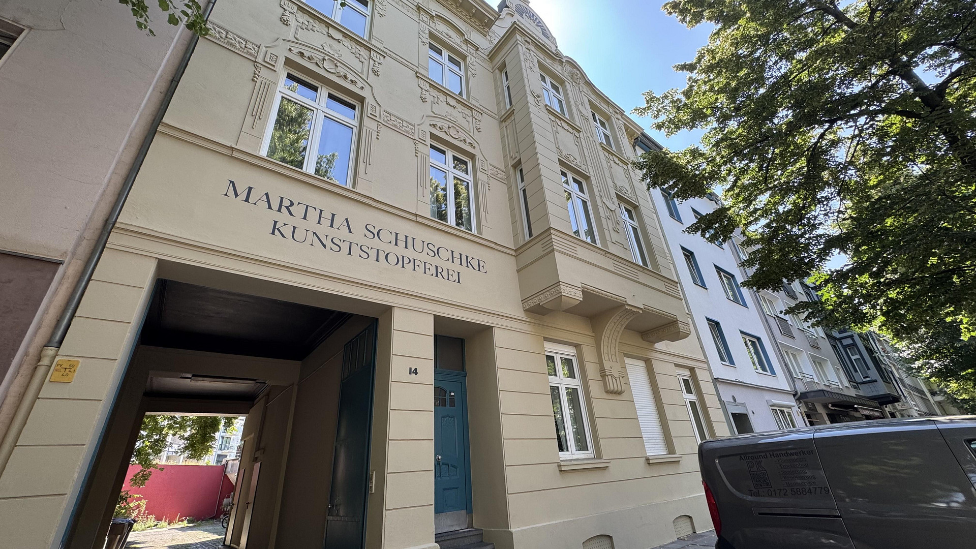 Heute: Im Jugendstil mit hohen Decken leben!!!! Nahe Bilk S und Düsseldorf Arcaden – 40233 Düsseldorf(Bilk) – Vorschaubild 2