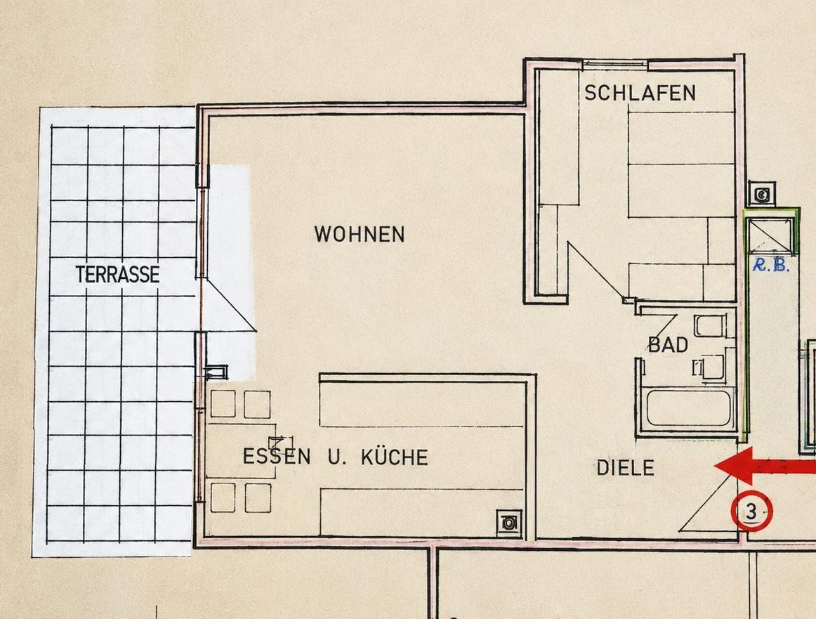 Modern sanierte 2-ZKB-Erdgeschosswohnung mit großer Terrasse am Betzenberg – 67663 Kaiserslautern – Vorschaubild 13