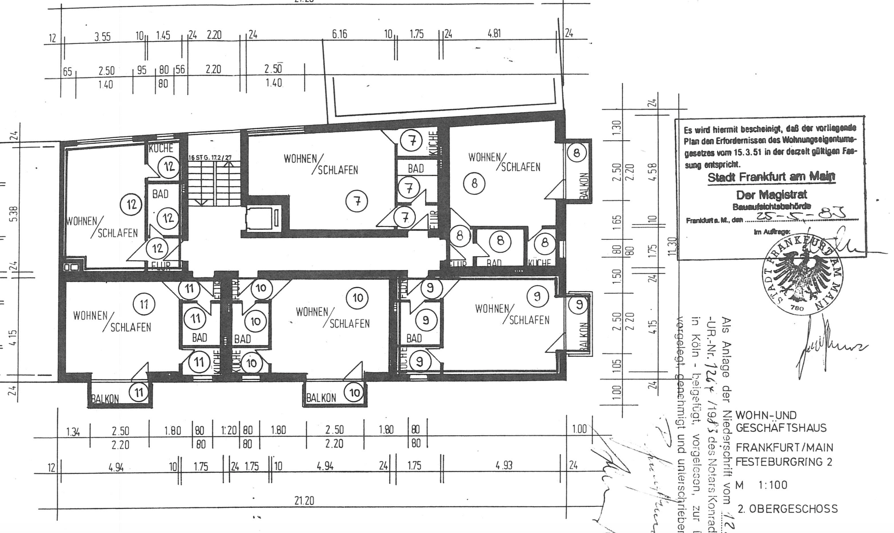 Modernisiertes Apartment mit Balkon – 60435 Frankfurt(Preungesheim) – Vorschaubild 6